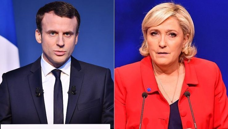 لە هەڵبژاردنەکانی فەرەنسا ماکرۆن لە پێشە