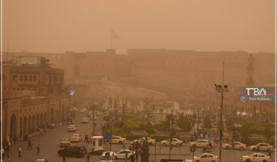ئه‌مشه‌و شه‌پۆڵێكی تری خۆڵبارین ده‌گاته‌ هه‌ولێر