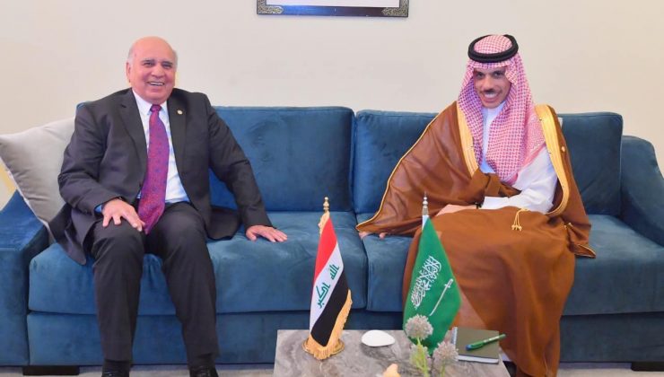 فوئاد حوسێن و هاوتا سعوودییەکەی پرسە هاوبەشەکانیان تاوتوێ کرد