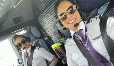 لە سعوودیە یەکەم گەشتی فڕۆکە بە تیمێکی ژنانەوە ئەنجامدرا