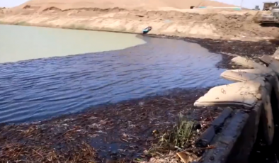 شکانی بۆڕییەکی نەوت لە کەرکوک بەشێک لە ئاوی باشووری شارەکە پیس دەکات