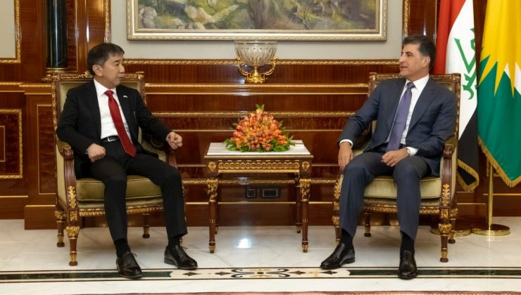 باڵیۆزی ژاپۆن لە عێراق: رۆڵی نێچیرڤان بارزانی لە نزیککردنەوەی لایەنە سیاسییەکان بەرز دەنرخێنین