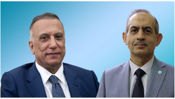 سەرۆکوەزیرانی عێراق و سەرۆکی بەرەی تورکمانی دواهەمین پێشهاتە سیاسییەکانیان تاوتوێکرد