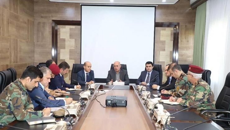 وەزیری دارایی کێشەکانی یەکخستنەوەی لیواکانی پێشمەرگە تاوتوێ دەکات