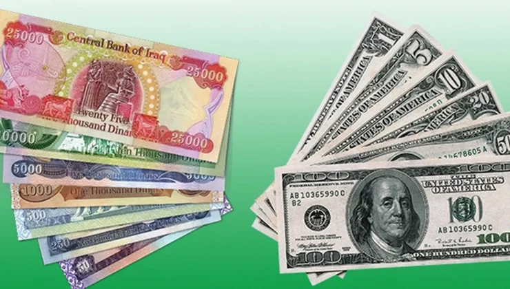 نرخی 100 دۆلار گەیشتە نزیکەی 160 هەزار دینار