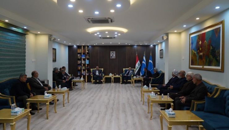 حەسەن توران لەگەڵ خاوەن زەوییە کوشتوکاڵییەکانی کەرکووک کۆبووەوە