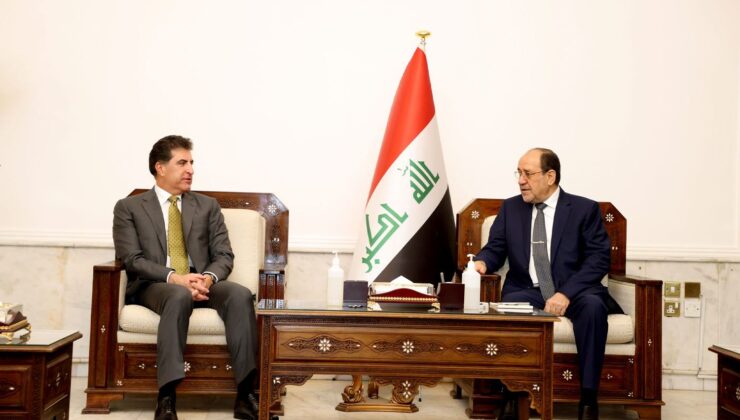 بارزانی و مالیکی باس لە جێبه‌جێكردنى كارنامه‌ى حكومه‌تى فيدراڵيى عێراق دەکەن