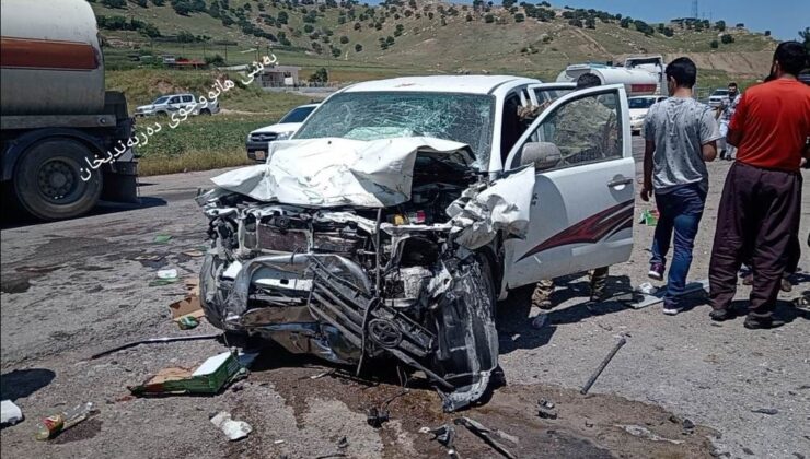 لە رووداوێکی هاتووچۆدا 7 کەس بوونە قوربانی
