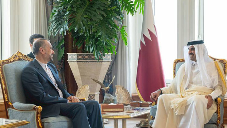 میری قەتەر پێشوازی لە لە وەزیری دەرەوەی ئێران کرد