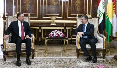 مەسرور بارزانی و خەمیس خەنجەر دۆخی کەرکووک تاوتوێ دەکەن