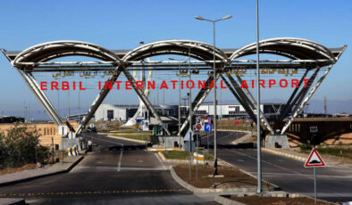 هێرشی ئاسمانی کرایە سەر فڕۆکەخانەی هەولێر