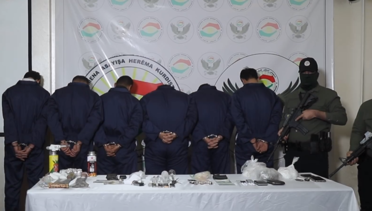 ئاسایشی هەولێر شەش کەس بەتۆمەتی بازرگانیکردن بە ماددەهۆشبەرەکان دەستگیردەکات