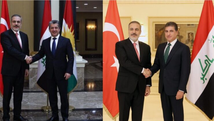 وەزیری دەرەوەی تورکیا نامەیەک ئاراستەی نێچیرڤان بارزانی و مەسرور بارزانی دەکات