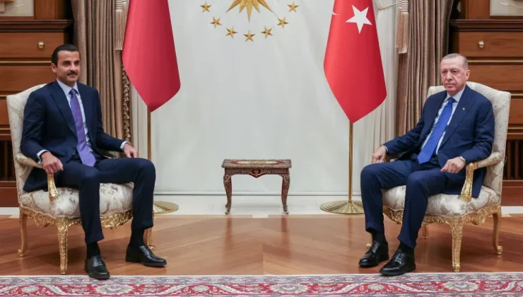 سەرۆك كۆماری توركیا و ميری قەتەر كۆبوونەوە