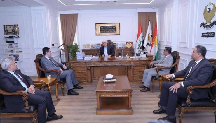 وەزیری دارایی هەرێم لەگەڵ تیمێکی وەزارەتی دارایی عێراق کۆبووەوە