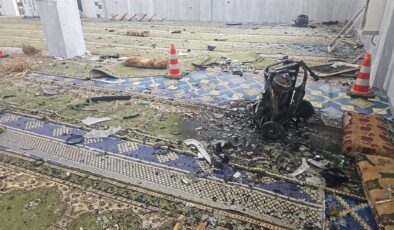 تەقینەوەیەک لەنێو مزگەوتێکی حومس ڕوویدا