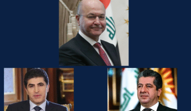 سەرۆکایەتیی حکوومەت و هەرێم  پیرۆزبایی لە بەرهەم ساڵح دەکەن