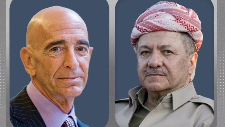 مەسعود بارزانی و تۆم باراك پەیوەندییەكی تەلەفۆنییان ئەنجام دا