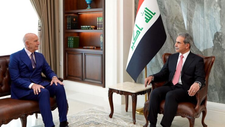 فایەق زێدان و تۆم باراک لە بەغداد کۆبوونەوە