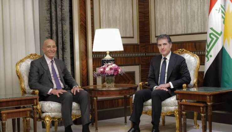 ناوەڕۆکی کۆبوونەوەی نێوان نێچیرڤان بارزانی و تۆم باراک