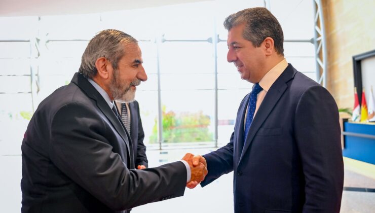 مەسرور بارزانی لەگەڵ سەلاحەددین بەهائەدین کۆبووەوە