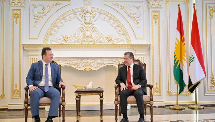 مەسرور بارزانی و ئەرمان تۆپچو کۆبوونەوە