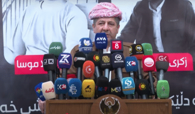 مەسرور بارزانی: بەبێ هیچ سەبەب و هۆکارێک ئەم هێرشە کرایە سەر پێشمەرگە