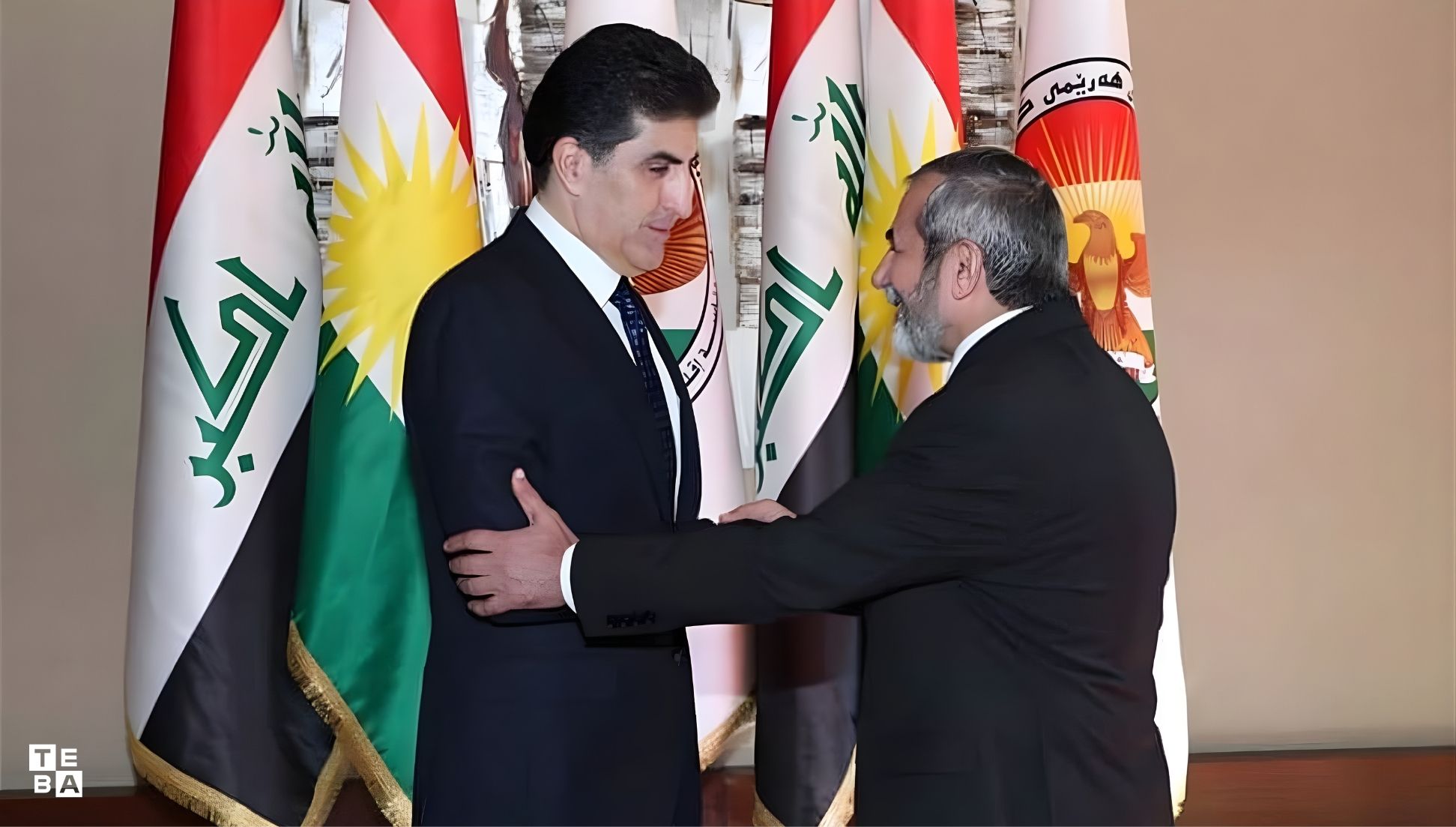 نێچیرڤان بارزانی و سەڵاحەددین بەهائەدین کۆبوونەوە