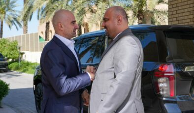 محەمەد سەمعان و بافڵ تاڵەبانی لە بەغداد کۆبوونەوە