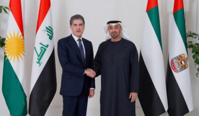 نێچیرڤان بارزانی لەگەڵ سەرۆکی ئیمارات کۆبووەوە