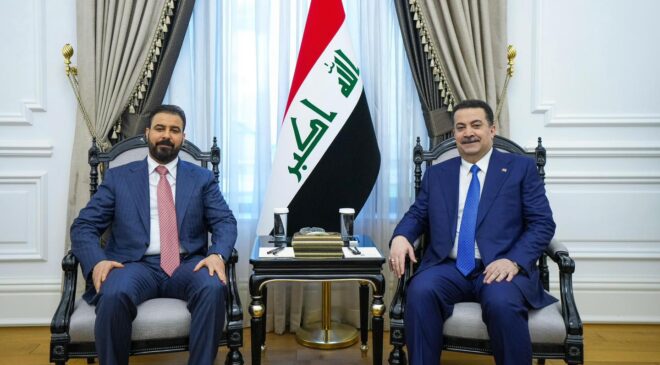 سوودانی پێشوازی لە سەرۆکوەزیرانی ڕاسپێردراو دەکات