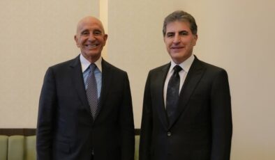 نێچیرڤان بارزانی لەگەڵ تۆم باراک کۆبووەوە