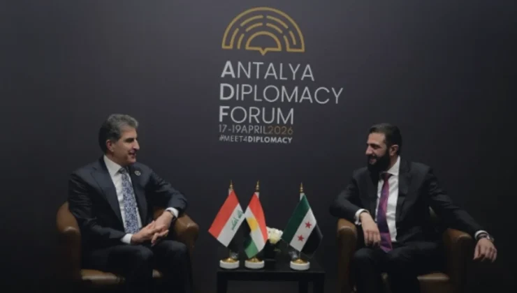  نێچیرڤان بارزانی و ئەحمەد شەرع لە تورکیا کۆبوونەوە