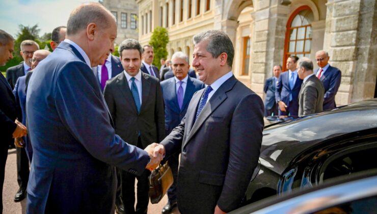 مەسرور بارزانی و ڕەجەب تەیب ئەردۆغان چەند پرسێکی گرنگیان تاوتوێ کرد