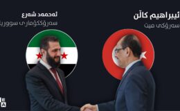 ئیبراهیم کاڵن سەردانی دیمەشقی کرد و لەگەڵ شەرع کۆبووەوە